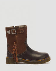 Genaya Desert Rodeo Y Leather & Suede Rigger Boots