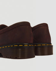 Adrian Crazy Horse Leather Tassel Loafers