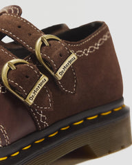 8065 Desert Rodeo Leather & Suede Mary Jane Shoes