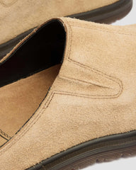 San Hairy Suede Mules
