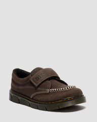 Youth Raffe Strap Tumbled Nubuck Strap Shoes