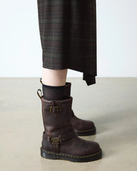 Anistone Hi Leather Biker Boots