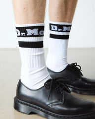 Athletic Logo Organic Cotton Blend Socks