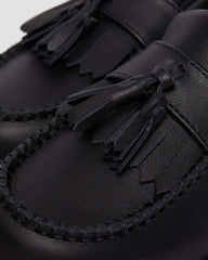 Junior Adrian Softy T Leather Tassel Loafers