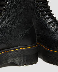 Sinclair Milled Nappa Leather Platform Boots