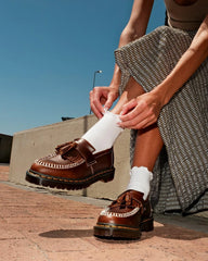 Adrian Orleans Leather Tassel Loafers