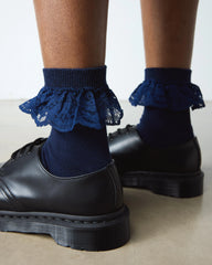 Frill Organic Cotton Blend Socks