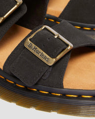 Josef Suede slide sandals