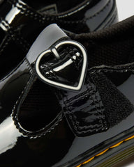 Toddler Polly II Heart Patent Leather Shoes