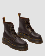 Sinclair Crazy Horse leather platform boots