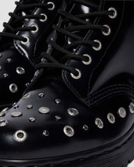 1460 Studded Buttero Leather Boots