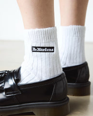 Short Athletic Logo Organic Cotton Blend Socks