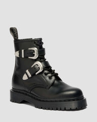 1460 Bex Western Buckle Leather Boots