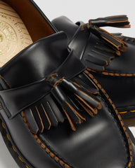 Adrian Made in England Quilon Leather Tassel Loafers