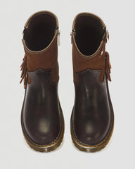 Genaya Desert Rodeo Y Leather & Suede Rigger Boots