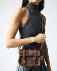 7 Inch Mayhem Leather Satchel