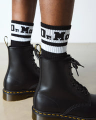 Athletic Logo Organic Cotton Blend Socks