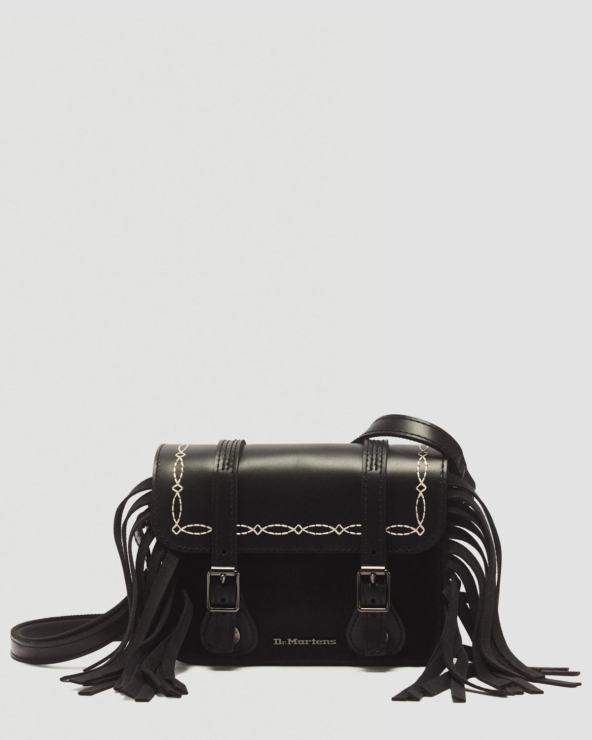 7 Inch Desert Rodeo Leather & Suede Satchel