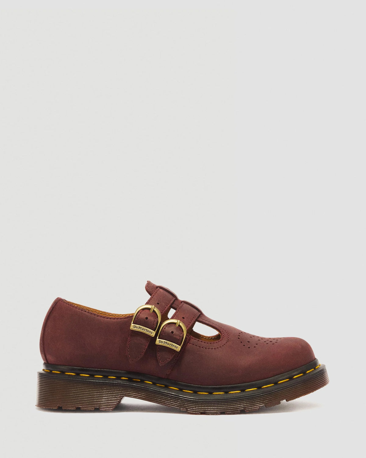 8065 Crazy Horse Leather Mary Jane Shoes