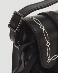 7 Inch Desert Rodeo Leather & Suede Satchel