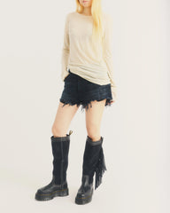 Desert Rodeo Quad Hi Leather & Suede Boots