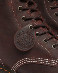 1460 Made in England Wax Commander Lace Up Boots