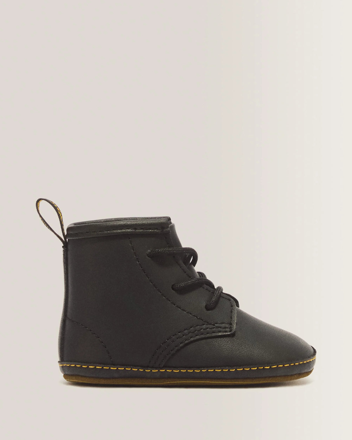 Newborn 1460 Auburn Leather Booties
