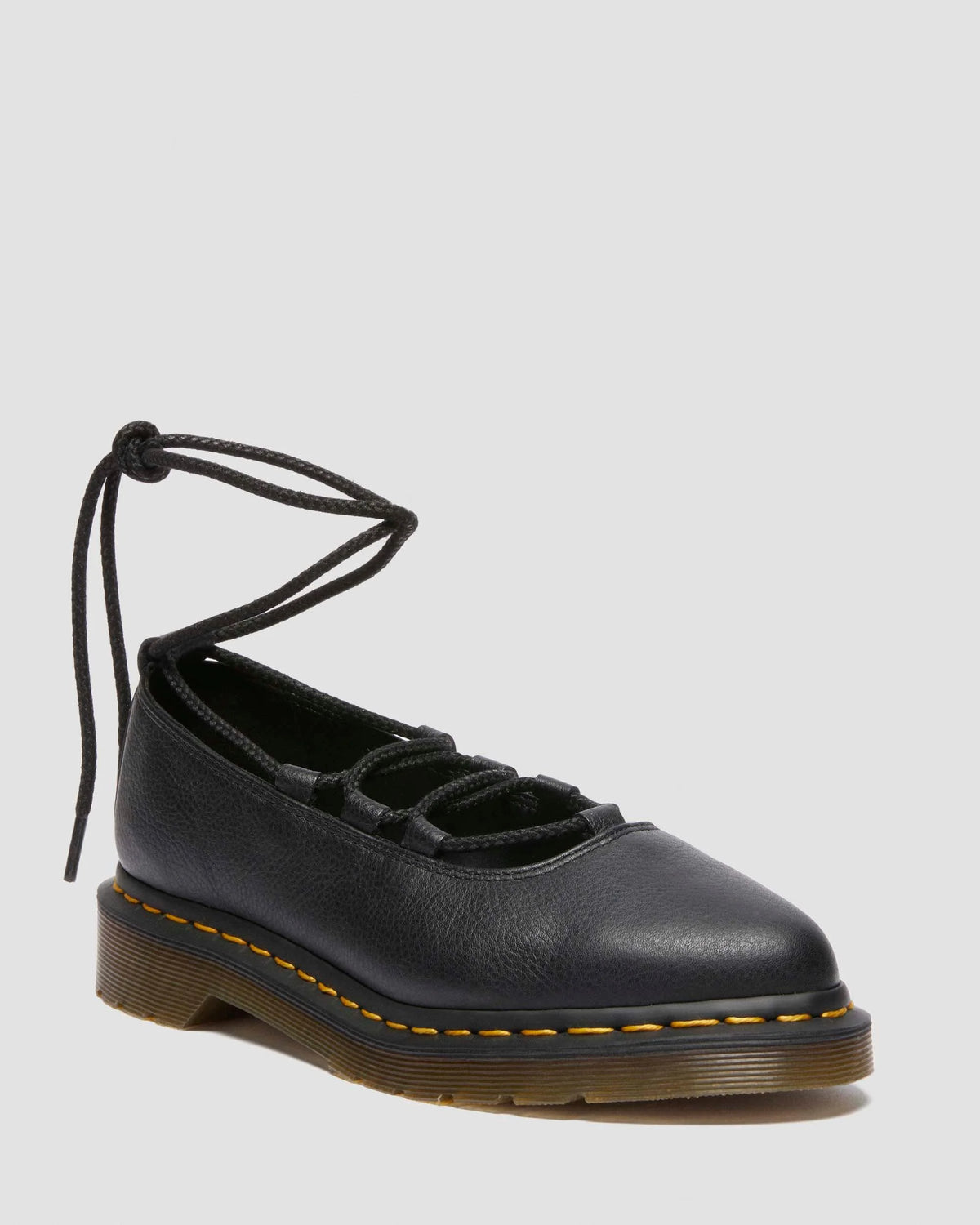 Elphie II Virginia leather ballet flats