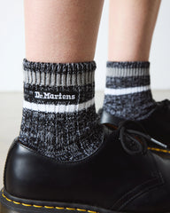 Short Marl Cotton Blend Socks