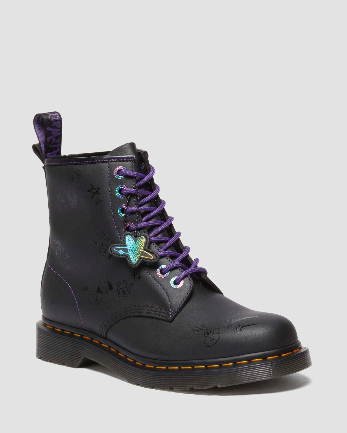 1460 BT21 Leather Lace Up Boots