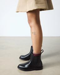 Flora Smooth Chelsea Boots