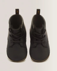 Newborn 1460 Auburn Leather Booties