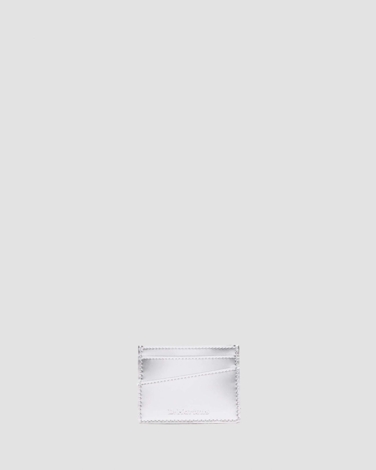 Cardholder II Card Holder Silver Metallic Patent Lamper