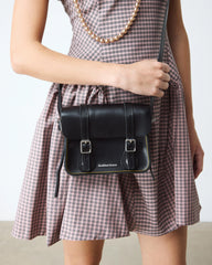 7 Inch Leather Crossbody Bag