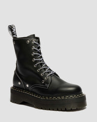 Jadon Monochrome Sendal Leather Platform Boots