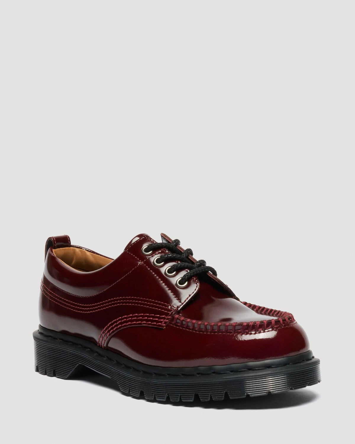 Lowell Lacquered Moc Toe Shoes