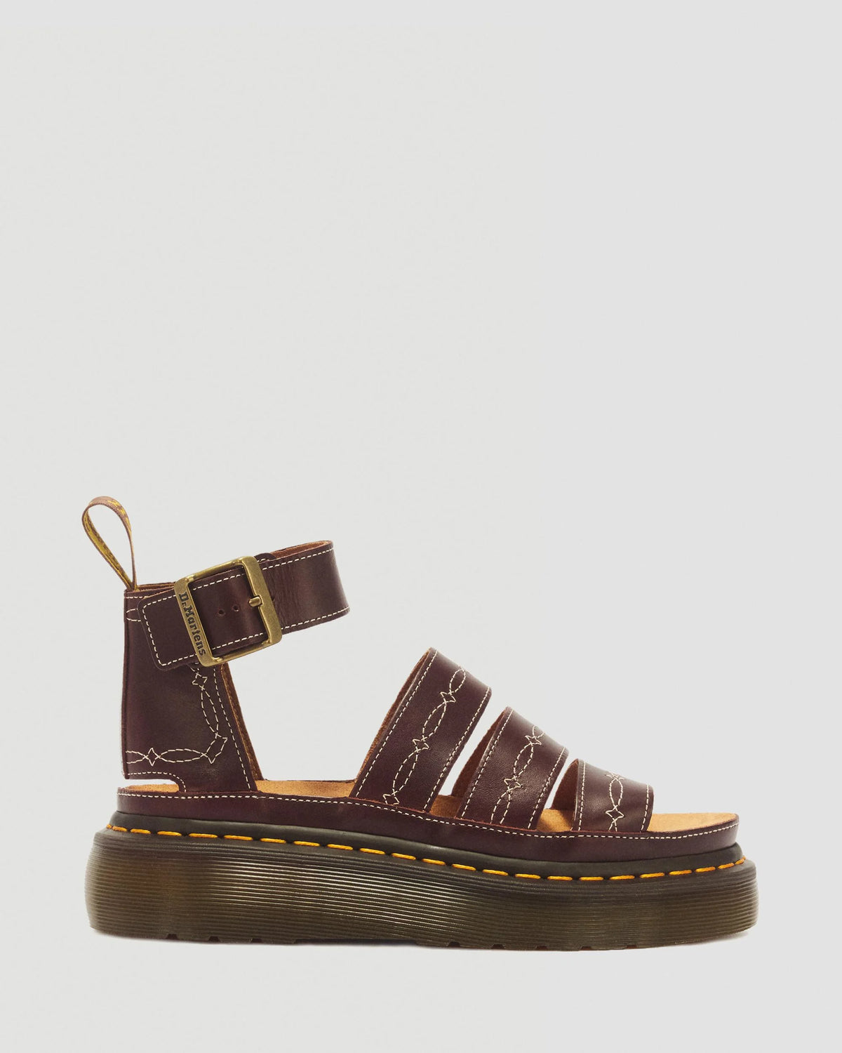 Clarissa II Quad Desert Rodeo Classic Pull Up Leather Sandals