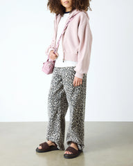 Youth Marlowe Flower Nubuck Strap Sandals