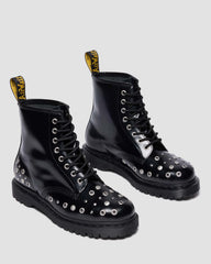 1460 Studded Buttero Leather Boots