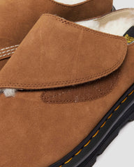 Zebzag AnyWair Warm Lined Suede Mules