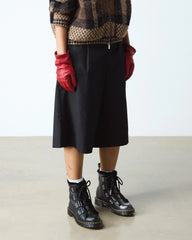 1460 Faux Fur Lined Leather Lace Up Boots