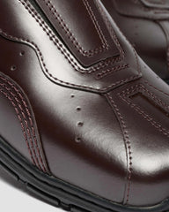 Aurix Satin Finish Leather Mules