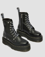 Jadon Monochrome Sendal Leather Platform Boots