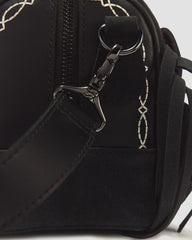 Top Handle Desert Rodeo Leather & Suede Bag