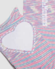 Heart Cotton Blend Socks