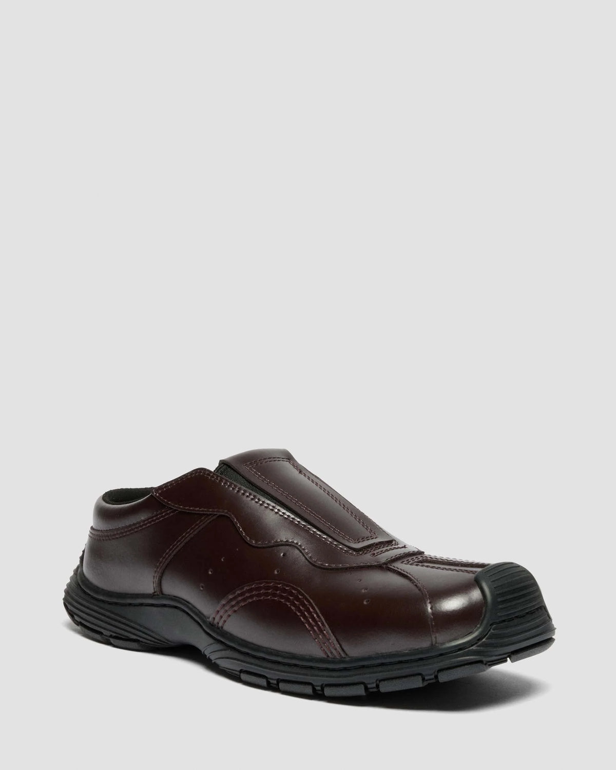 Aurix Satin Finish Leather Mules
