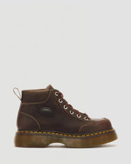 Buzz 6 Eye Crazy Horse Leather Lace Up Boots