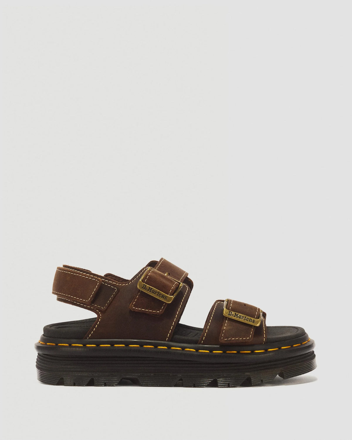 Zebzag Crazy Horse Leather Sandals