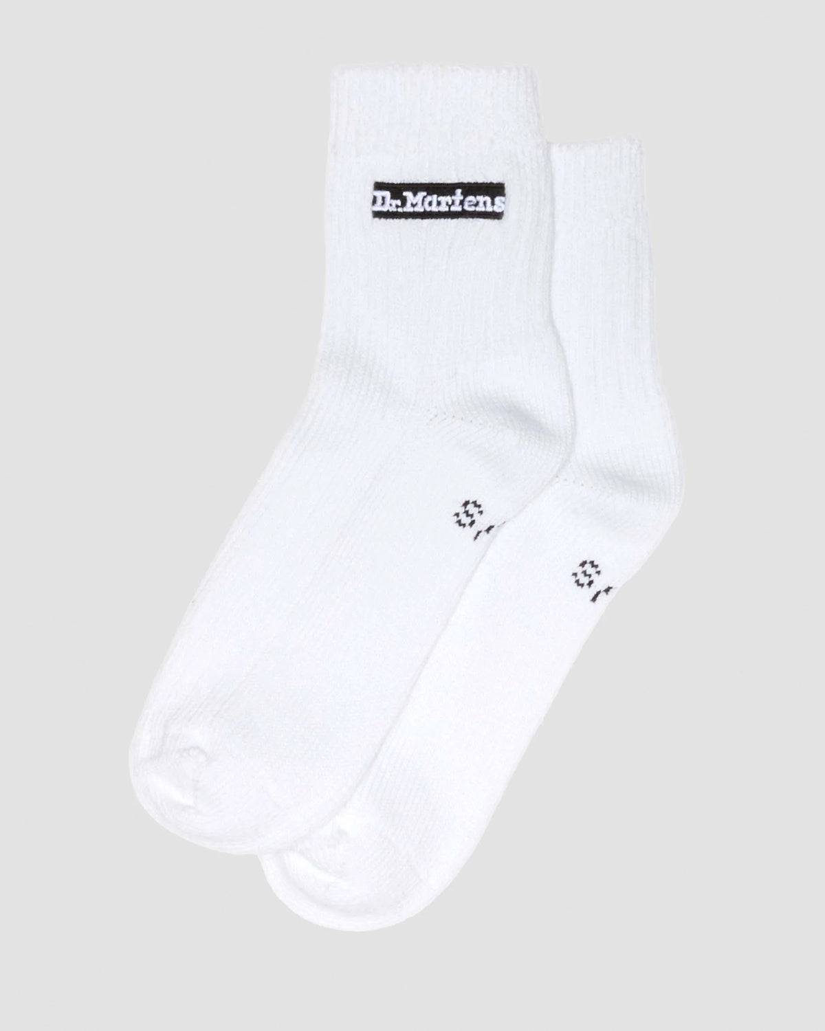 Short Athletic Logo Organic Cotton Blend Socks