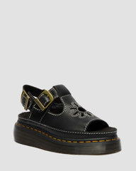 Dunnet Flower Full Grain Leather Sandals
